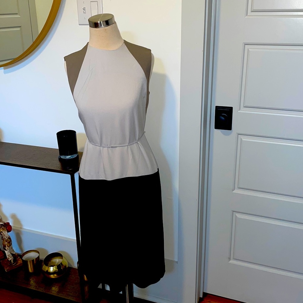 Francisco Costa For Calvin Klein color block dress; Size 2